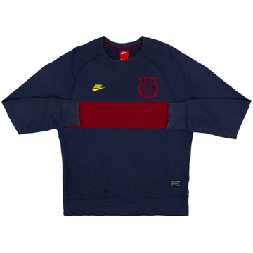 2014-15 Barcelona Nike Sweat Top - 7/10 - (M)