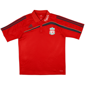 2009-10 Liverpool adidas Polo Shirt - 8/10 - (XL)