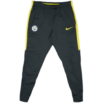 2016-17 Manchester City Nike Track Pants/Bottoms - 9/10 - (M)