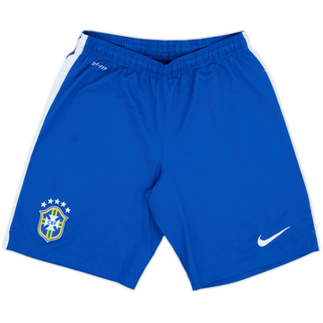 2014-15 Brazil Home Shorts - 9/10 - (M)