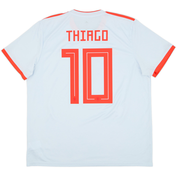 2018-19 Spain Away Shirt Thiago #10 - 8/10 - (XL)