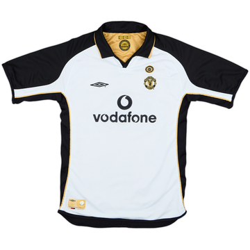 2001-02 Manchester United Centenary Away/Third Shirt - 9/10 - (L.Boys)