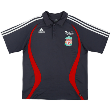2006-07 Liverpool adidas Polo Shirt - 8/10 - (M)