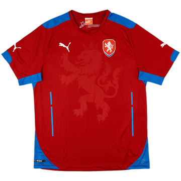 2014-15 Czech Republic Home Shirt - 7/10 - (L)