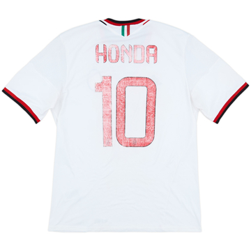 2013-14 AC Milan Away Shirt Honda #10 - 4/10 - (L)