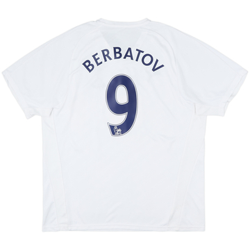 2007-08 Tottenham 'Carling Cup Final' Home Shirt Berbatov #9 - 8/10 - (XXL)