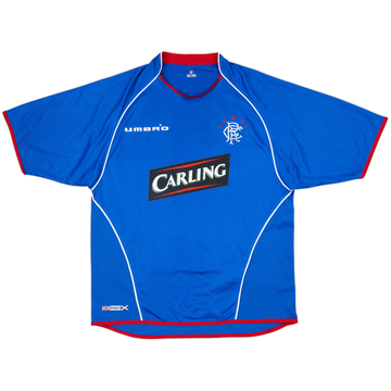 2005-06 Rangers Home Shirt - 6/10 - (L)