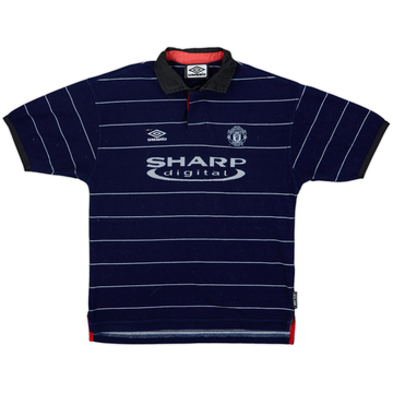 1999-00 Manchester United Away Shirt - 9/10 - (L.Boys)