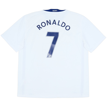 2008-10 Manchester United Away Shirt Ronaldo #7 - 7/10 - (XL)