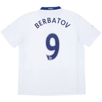 2008-10 Manchester United Away Shirt Berbatov #9 - 6/10 - (L)