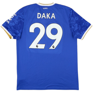 2021-22 Leicester Home Shirt Daka #29 - 9/10 - (L)