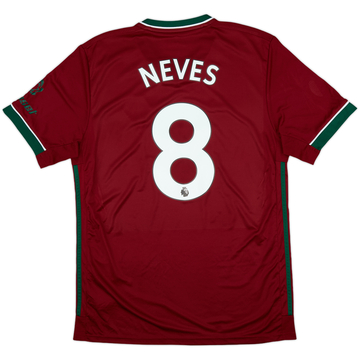 2020-21 Wolves Third Shirt Neves #8 - 6/10 - (L)