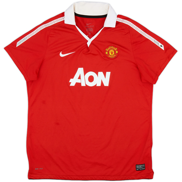 2010-11 Manchester United Home Shirt - 5/10 - (Women's L)