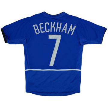 2002-03 Manchester United Third Shirt Beckham #7 - 6/10 - (L.Boys)