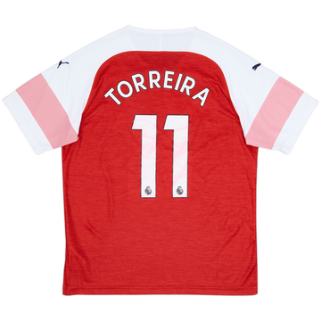 2018-19 Arsenal Home Shirt Torreira #11 - 6/10 - (L)