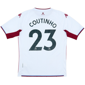 2021-22 Aston Villa Away Shirt Coutinho #23 - 8/10 - (L)