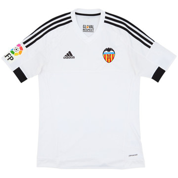 2015-16 Valencia Home Shirt - 9/10 - (S)