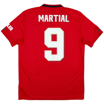 2019-20 Manchester United Home Shirt Martial #9 - 9/10 - (M)