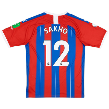 Camiseta de local versión jugador del Crystal Palace 2019-20 Sakho #12 - 7/10 - (L)