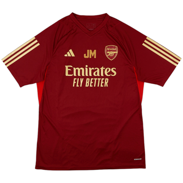 2022-23 Arsenal Staff Issue adidas Training Shirt 'JM' - 10/10 - (L)