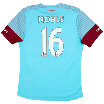 2015-16 West Ham Away Shirt Noble #16 - 6/10 - (M)