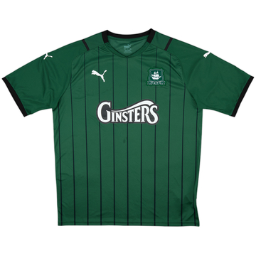 2021-22 Plymouth Argyle Home Shirt - 8/10 - (XL)