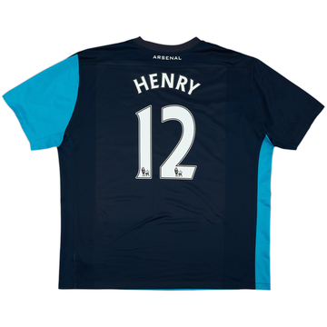 2011-12 Arsenal Away Shirt Henry #12 - 7/10 - (XXL)