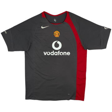 2004-05 Manchester United Nike Training Shirt - 8/10 - (XL.Boys)