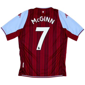 2021-22 Aston Villa Home Shirt McGinn #7 - 8/10 - (S)