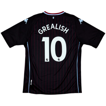 2020-21 Aston Villa Away Shirt Grealish #10 - 9/10 - (XL)