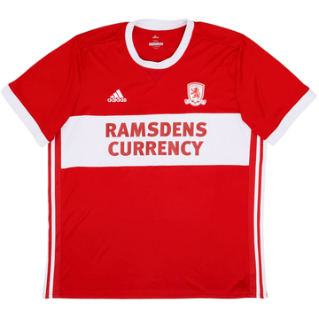 2017-18 Middlesbrough Home Shirt - 6/10 - (XXL)