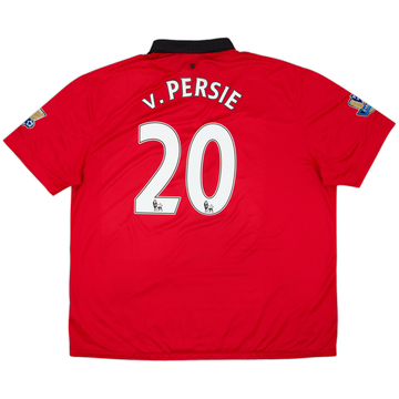 2013-14 Manchester United Home Shirt V.Persie #20 - 6/10 - (3XL)