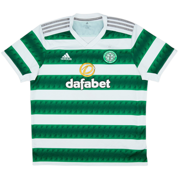 2022-23 Celtic Home Shirt - 8/10 - (XL)