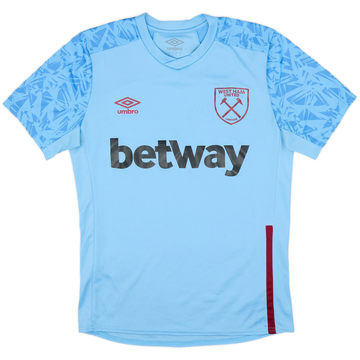 2019-20 West Ham Umbro Training Shirt - 8/10 - (S)
