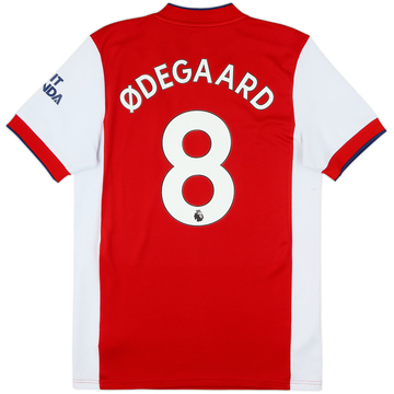 2021-22 Arsenal Home Shirt Odegaard #8 - 8/10 - (M)