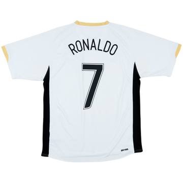 2006-08 Manchester United Away Shirt Ronaldo #7 - 6/10 - (L)
