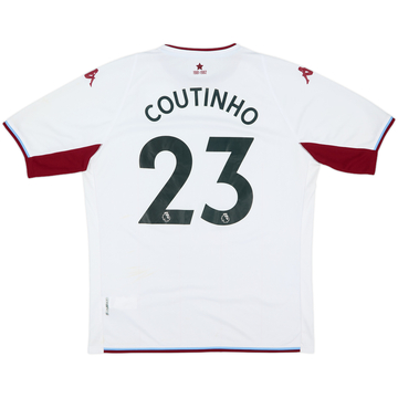 2021-22 Aston Villa Away Shirt Coutinho #23 - 5/10 - (XXL)
