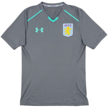 2017-18 Aston Villa Under Armour Training Shirt - 8/10 - (S)