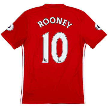 2016-17 Manchester United Home Shirt Rooney #10 - 10/10 - (S)