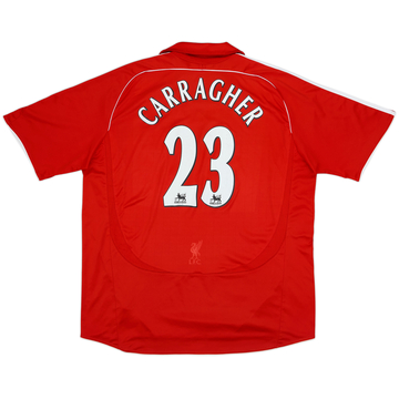 2006-08 Liverpool Home Shirt Carragher #23 - 6/10 - (XXL)