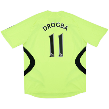 2007-08 Chelsea Away Shirt Drogba #11 - 8/10 - (XL)