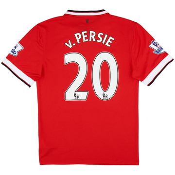2014-15 Manchester United Home Shirt v.Persie #20 - 6/10 - (S)