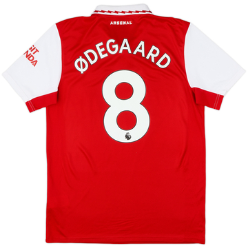 2022-23 Arsenal Home Shirt Odegaard #8 - 8/10 - (M)