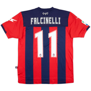 2016-17 Crotone Match Issue Home Shirt Falcinelli #11