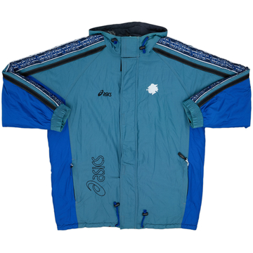 1995-97 Sampdoria Asics Hooded Rain Jacket - 8/10 - (XL)