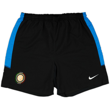 2009-10 Inter Milan Nike Training Shorts - 9/10 - (L)