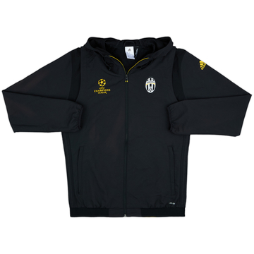 2016-17 Juventus adidas CL Hooded Track Jacket - 9/10 - (M)