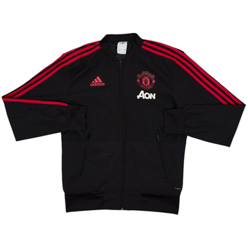 2018-19 Manchester United adidas Track Jacket - 9/10 - (S)