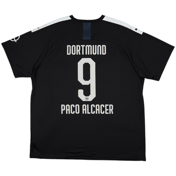 2019-20 Borussia Dortmund Away Shirt Paco Alcacer #9 - 8/10 - (3XL)