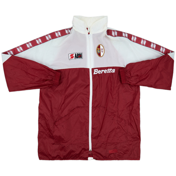 1991-92 Torino ABM Hooded Rain Jacket - 8/10 - (XL)